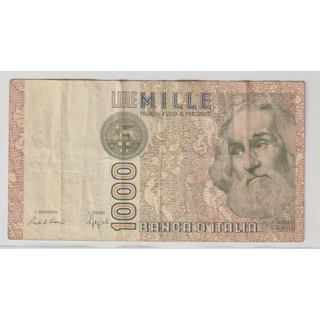 1982 1000 líra bankjegy (Olaszország) VF