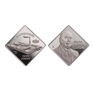 2022 2000 forint Richter Gedeon színesfém emlékérme PP (Proof kivitel)