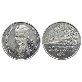 1987 MÉE Szegedi Csoport József Attila ezüst emlékérme