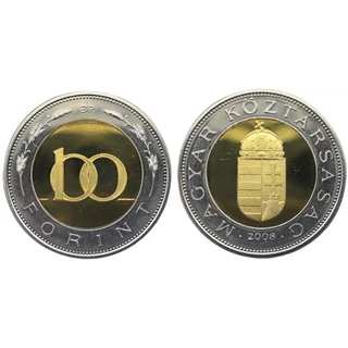 2008 100 forint PP érme - Mindössze 7000 darabos proof kiadás