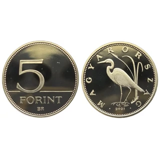 2018 5 forint PP érme - Mindössze 7000 darabos proof kiadás