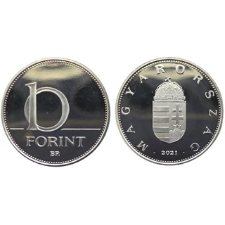 2021 10 forint PP érme - Mindössze 7000 darabos proof kiadás