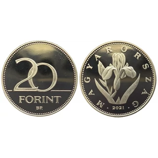 2021 20 forint PP érme - Mindössze 7000 darabos proof kiadás