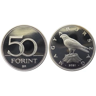 2021 50 forint PP érme - Mindössze 7000 darabos proof kiadás