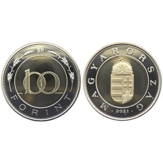 2021 100 forint PP érme - Mindössze 7000 darabos proof kiadás