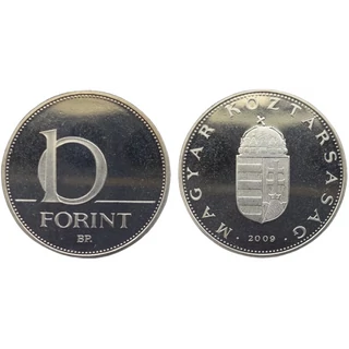 2009 10 forint PP érme - Mindössze 7000 darabos proof kiadás