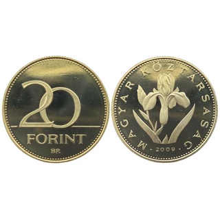 2009 20 forint PP érme - Mindössze 7000 darabos proof kiadás