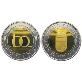 2009 100 forint PP érme - Mindössze 7000 darabos proof kiadás