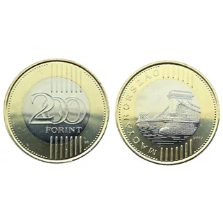 2012 200 Forint BU kivitelű verdefényes ritka érme forgalomból