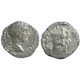 Septimius Severus Denarius, római ezüst érme – Kr.u. 201-210, RIC 264