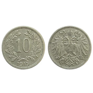 1915 10 Heller érme– Osztrák–Magyar Monarchia