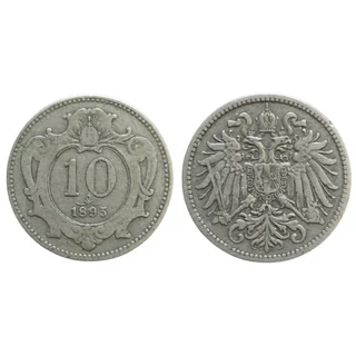 1894 10 Heller érme– Osztrák–Magyar Monarchia