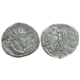 Postumus Antoninianus, római billon érme – Kr.u. 260-261, RIC 89