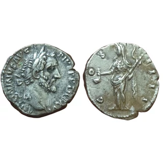 Antoninus Pius Denarius, római ezüst érme – Kr.u. 152-153, RIC 219