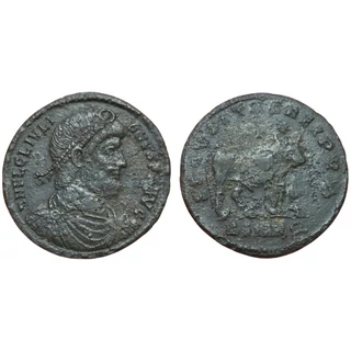 Julianus Dupla Maiorina, római bronz érme – Kr.u. 361-363, RIC 105 B