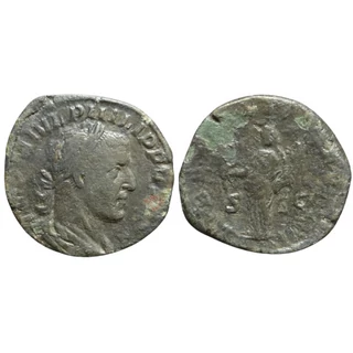 I. Philip Sestertius, római bronz érme – Kr.u. 244-249, RIC 180a