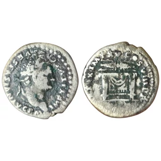 Titus Denarius, római ezüst érme – Kr.u. 80, RIC 119