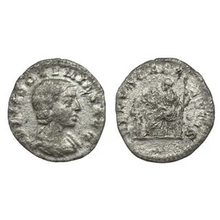 Julia Soaemias Denarius, római ezüst érme – Kr.u. 221-222, RIC 243