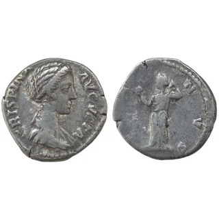 Crispina Denarius, római ezüst érme – Kr.u. 178-182, RIC 286a