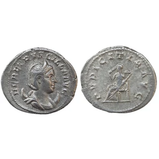 Herennia Etruscilla Antoninianus, római ezüst érme – Kr.u. 249-251, RIC 59