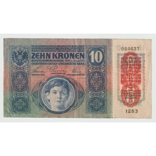 1915 10 Korona bankjegy