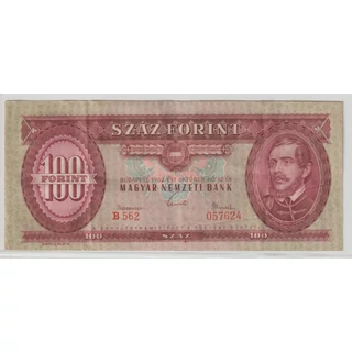1962 100 forint bankjegy