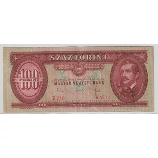 1968 100 forint bankjegy VF Numizmatika-bankjegyek