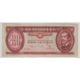 1975 100 forint bankjegy XF Numizmatika-bankjegyek