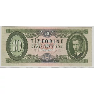 1975 10 Forint bankjegy szép állapotban