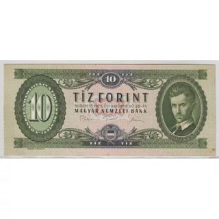 1975 10 Forint bankjegy szép állapotban