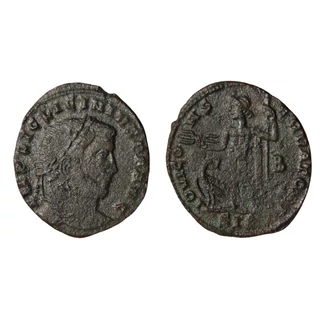 Licinius I follis római bronz érme IOVI CONSERVATORI – Siscia verde – Kr.u.312, RIC VI 225a