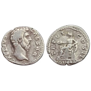 Aelius Denarius, római ezüst érme – RIC 436