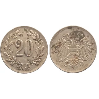 1918 20 Heller Osztrák forgalmi érme