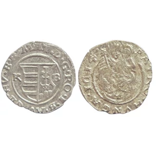 1614 II. Mátyás ezüst dénár érme