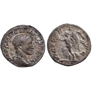 Severus Alexander denarius római ezüst érme – VICTORIA AVG · Kr. u. 222–235 RIC IV 180
