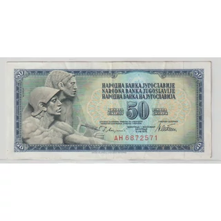 1978 50 dinara bankjegy (Jugoszlávia)