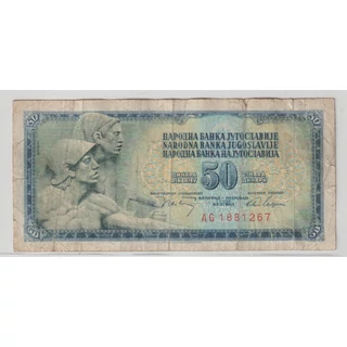 1968 – 50 dinara – Jugoszlávia