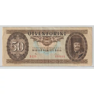 1980 50 Forint bankjegy
