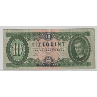 1960 10 forint bankjegy Numizmatika-bankjegyek