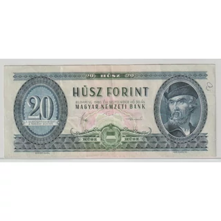 1980 20 Forint bankjegy