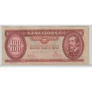 1975 100 forint bankjegy Numizmatika-bankjegyek