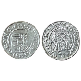 I. Ferdinánd ezüst dénár 1535 K–B – ÉH 745a