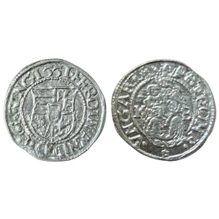 I. Ferdinánd ezüst dénár 1551 K–B – ÉH 745a