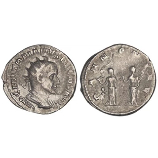 Traianus Decius Antoninianus, római ezüst érme – Kr.u. 249-251, RIC 21b