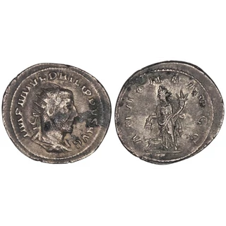 I. Philip Antoninianus, római ezüst érme – Kr.u. 244-247, RIC 29
