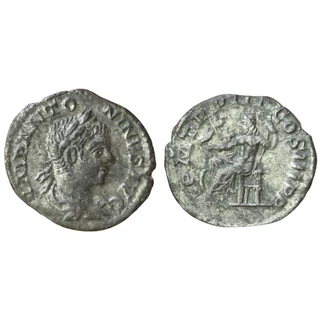 Elagabalus Denarius, római ezüst érme – Kr.u. 220, RIC 27