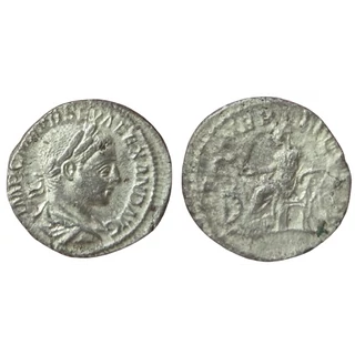 Severus Alexander Denarius, római ezüst érme – Kr.u. 223, RIC 32