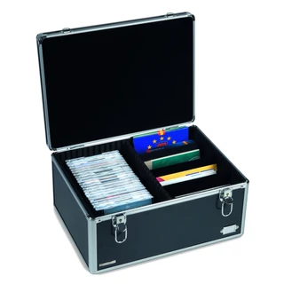 Leuchtturm Cargo Multi XL – Gyűjtődoboz fekete/ezüst színben