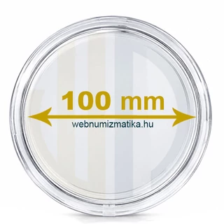 Érmetartó kapszula, Érmekapszula 100 mm belső átmérővel