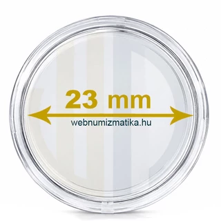 Érmetartó kapszula, Érmekapszula 23 mm belső átmérővel